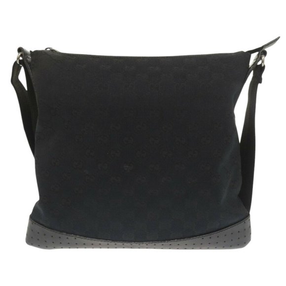 GUCCI Black Leather Shoulder Bag - Picture 3 of 11